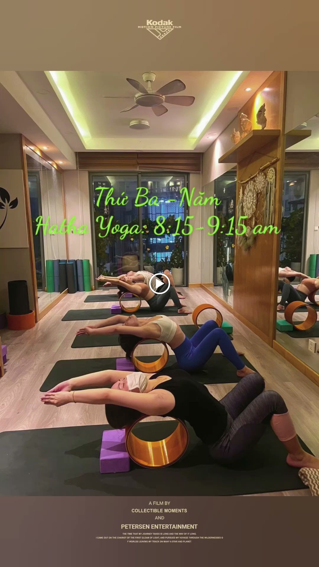 Minh hoạ lớp Vinyasa dòng chảy tại Nhu's Yoga